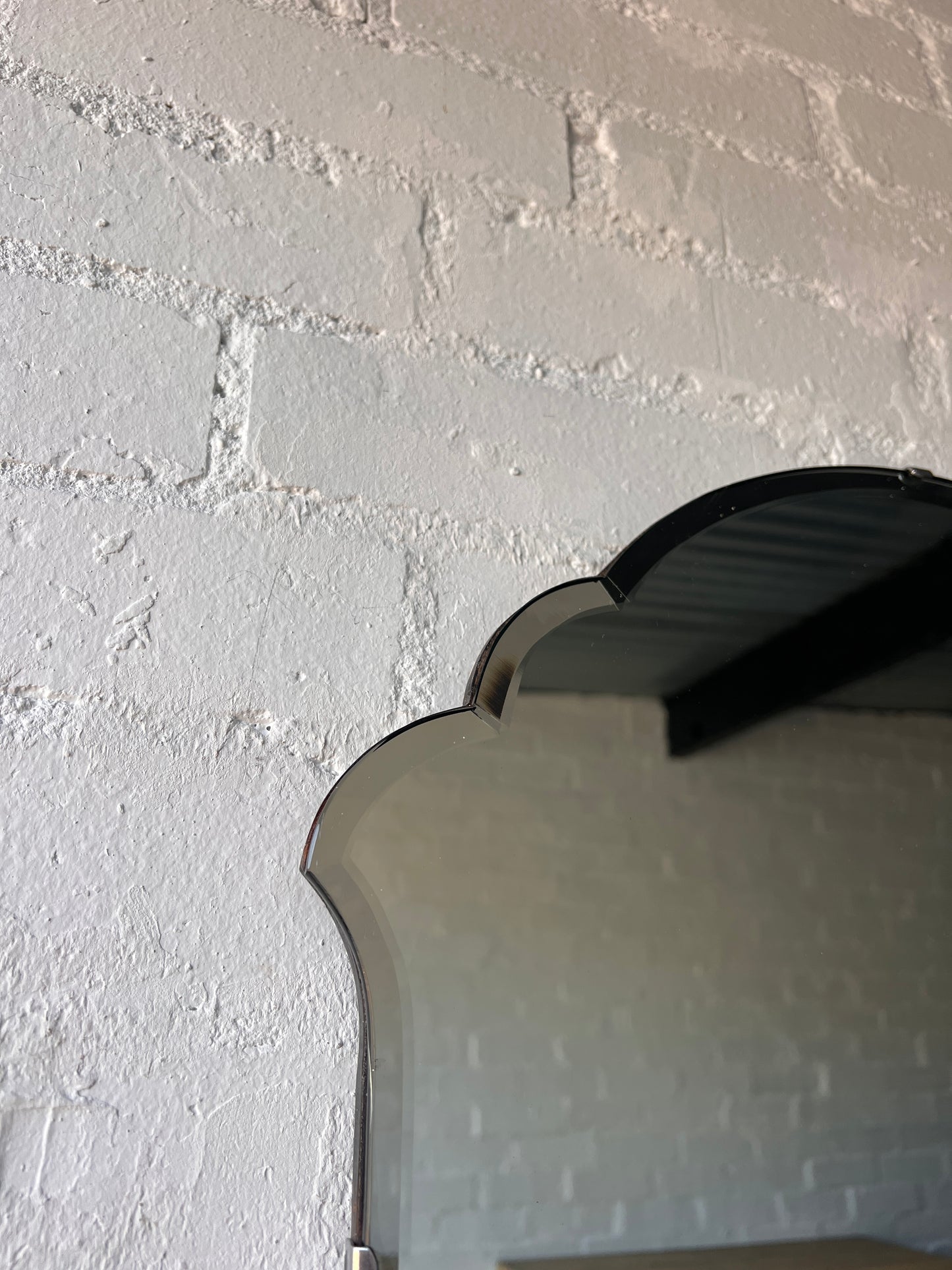 ART DECO BEVELLED EDGE ARCH MIRROR
