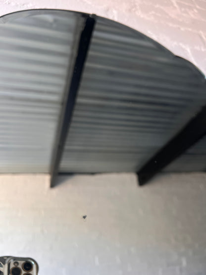 ART DECO BEVELLED EDGE ARCH MIRROR