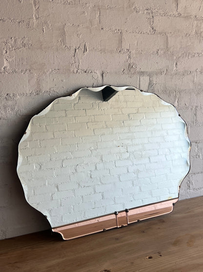 ART DECO WIGGLE SHELL MIRROR