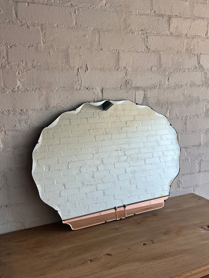 ART DECO WIGGLE SHELL MIRROR