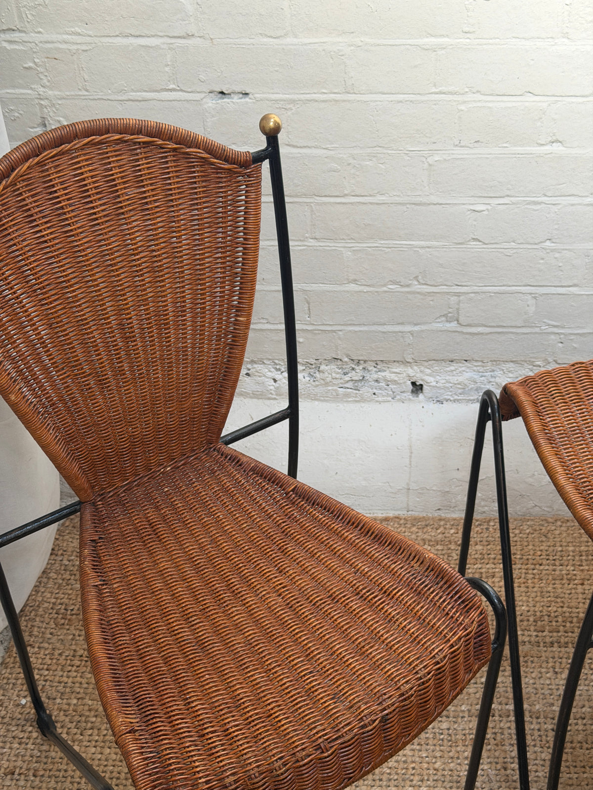 FREDERIC WEINBERG STACKING DINING CHAIRS