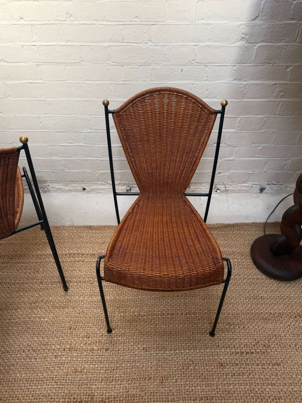 FREDERIC WEINBERG STACKING DINING CHAIRS
