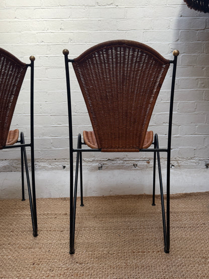 FREDERIC WEINBERG STACKING DINING CHAIRS