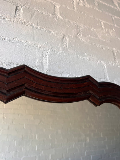 WOODEN ZIG ZAG MIRROR