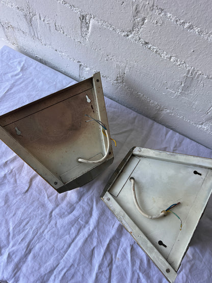 PAIR Of 80S ITALIAN WALL LIGHTS