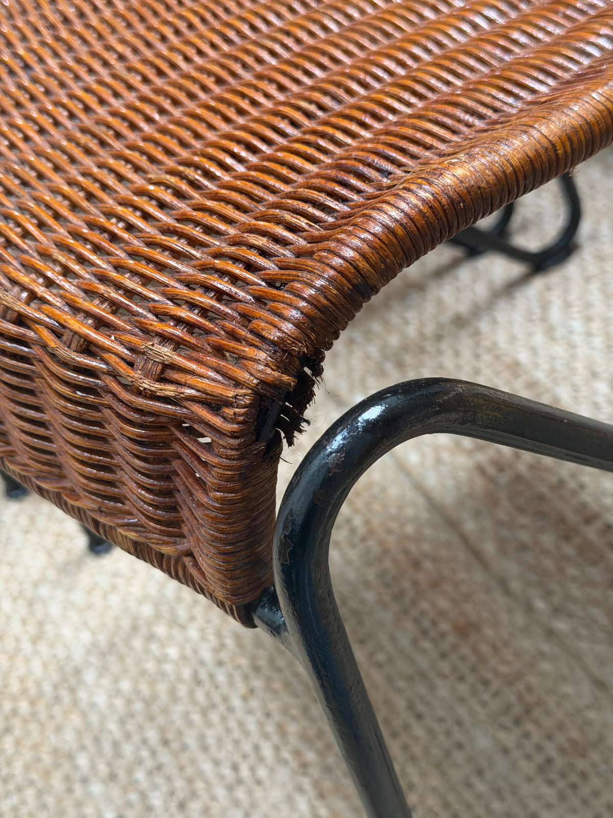FREDERIC WEINBERG STACKING DINING CHAIRS