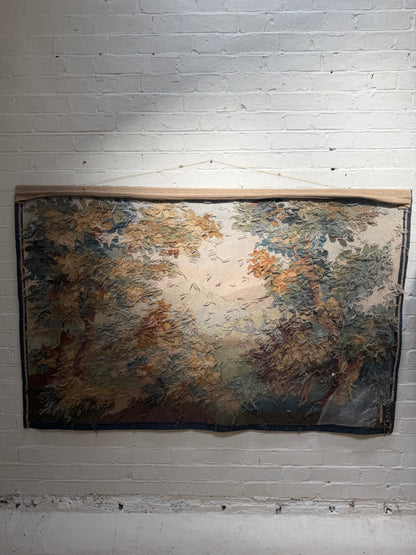 40S FRENCH AUBUSSON WALL TAPESTRY