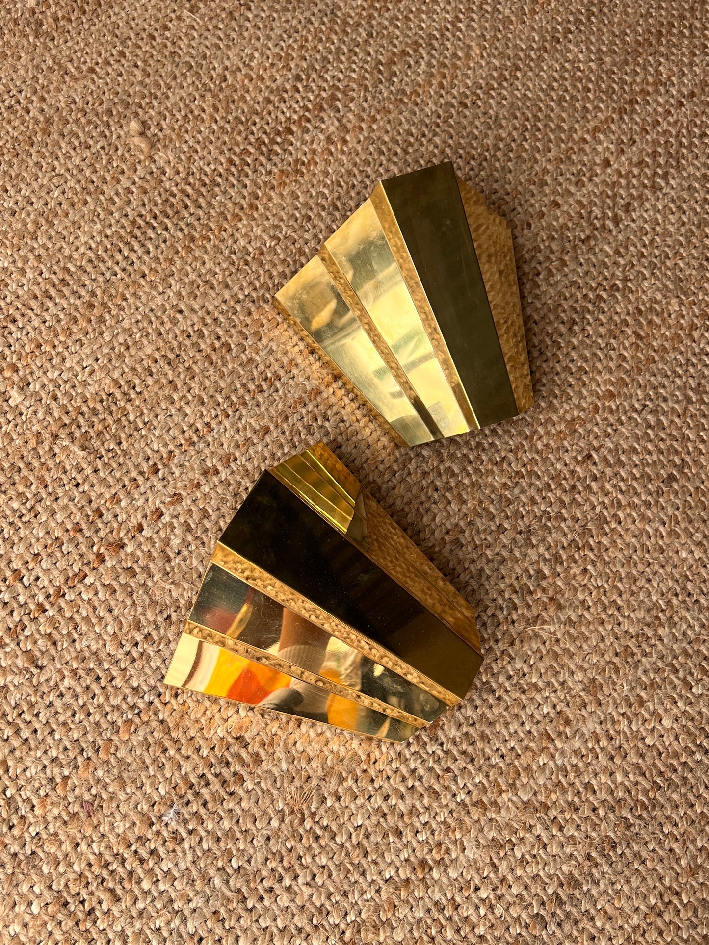 PAIR Of 80S ITALIAN WALL LIGHTS