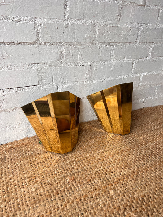 PAIR Of 80S ITALIAN WALL LIGHTS