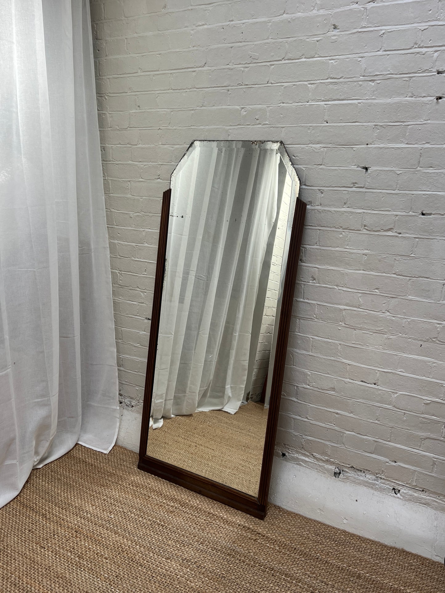 TALL ART DECO MIRROR