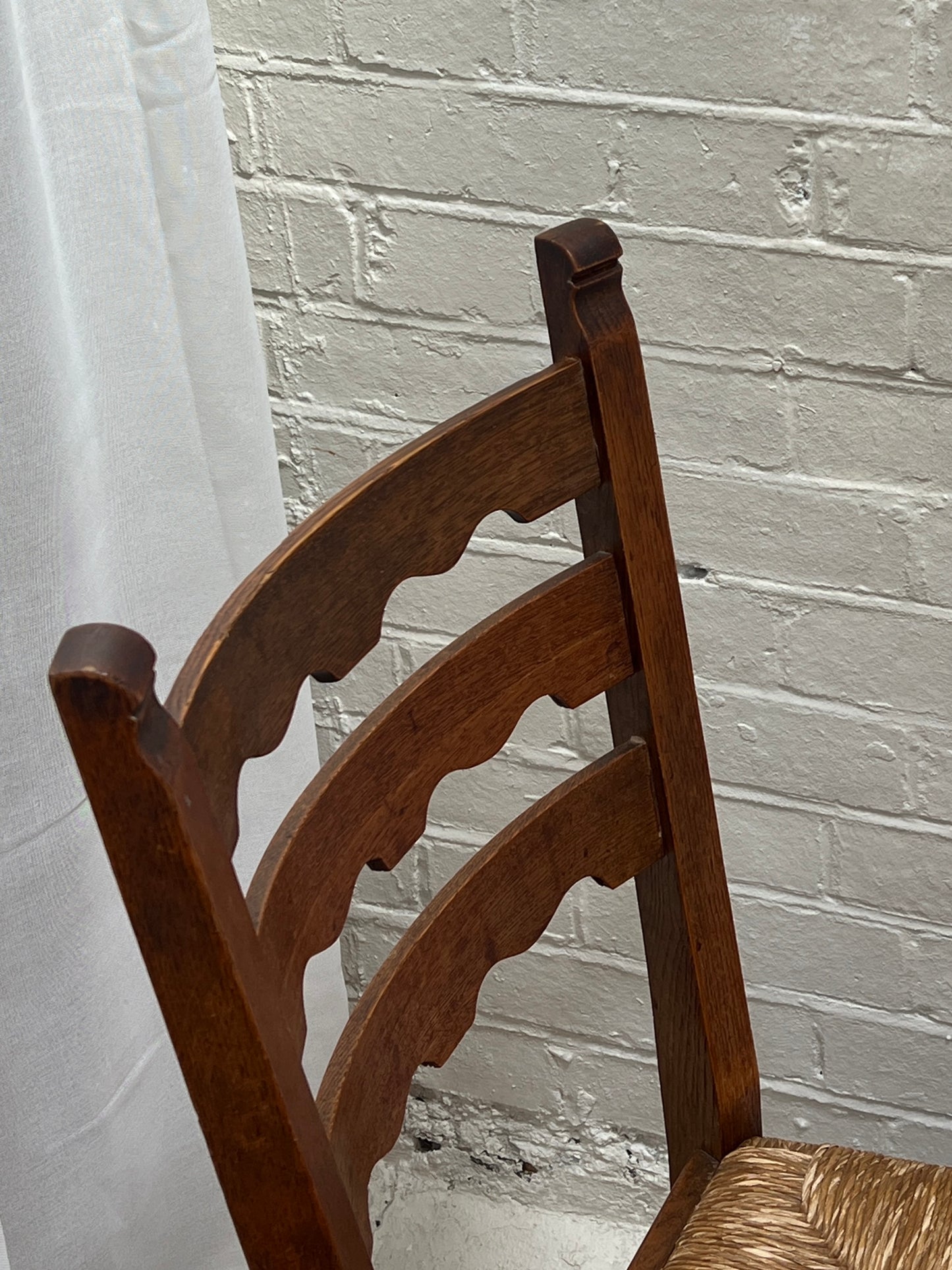 SET OF FOUR RUSH DINING CHAIRS