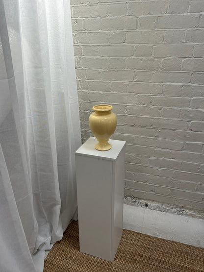 BUTTER YELLOW VASE
