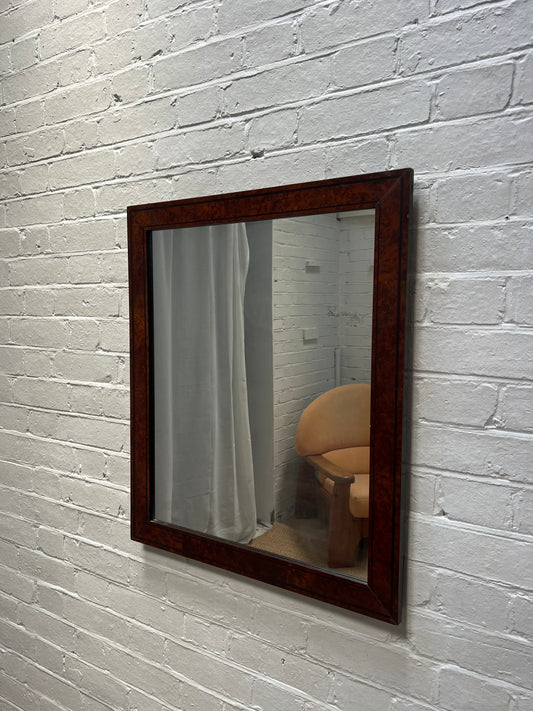 BURL STYLE MIRROR