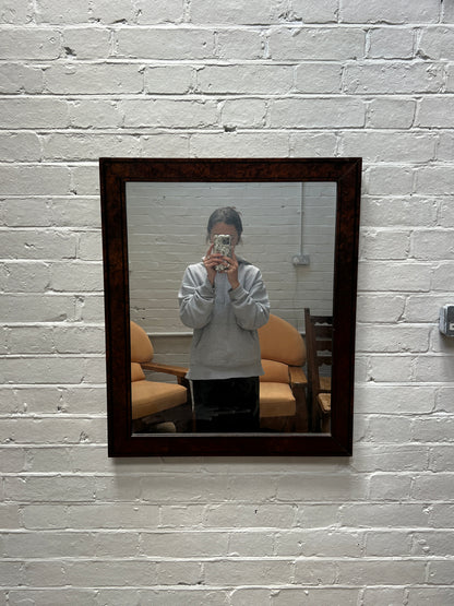 BURL STYLE MIRROR