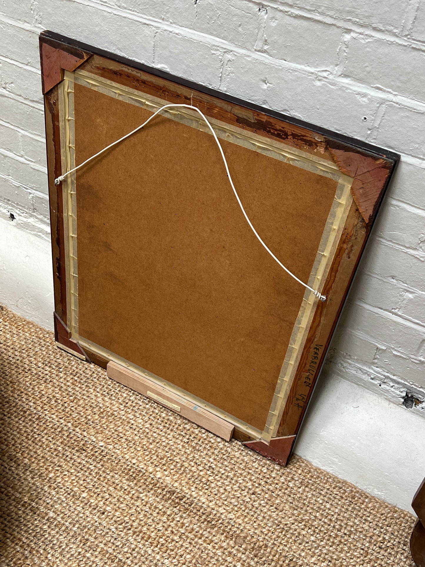 BURL STYLE MIRROR