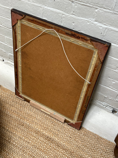 BURL STYLE MIRROR