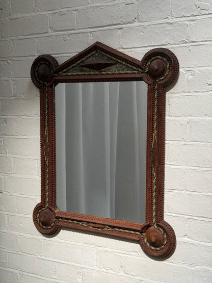 FRENCH TRAMP ART MIRROR