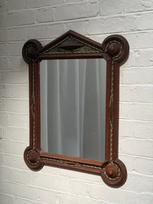 FRENCH TRAMP ART MIRROR