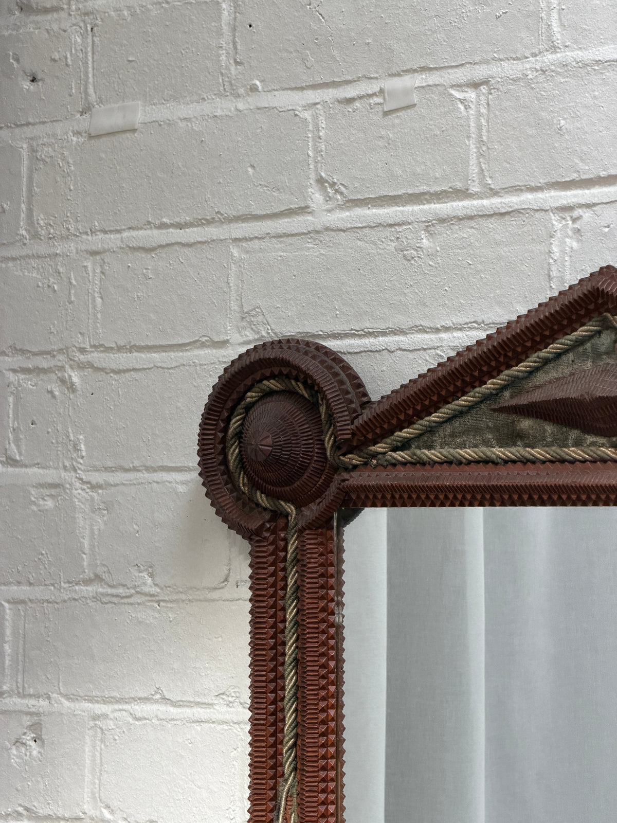 FRENCH TRAMP ART MIRROR
