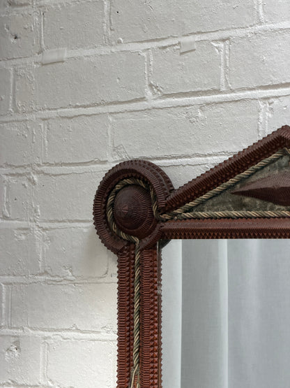 FRENCH TRAMP ART MIRROR