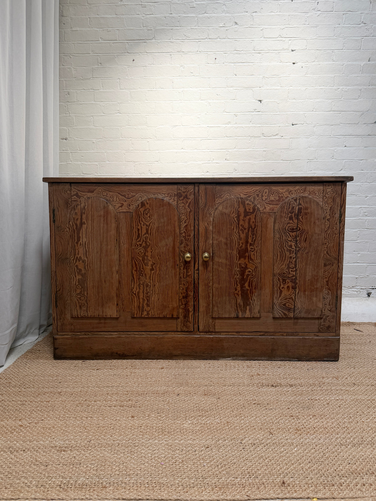 LARGE PINE ENGLISH SIDEBOARD
