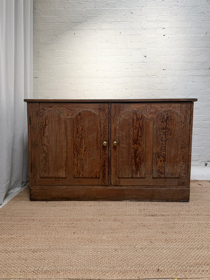 LARGE PINE ENGLISH SIDEBOARD