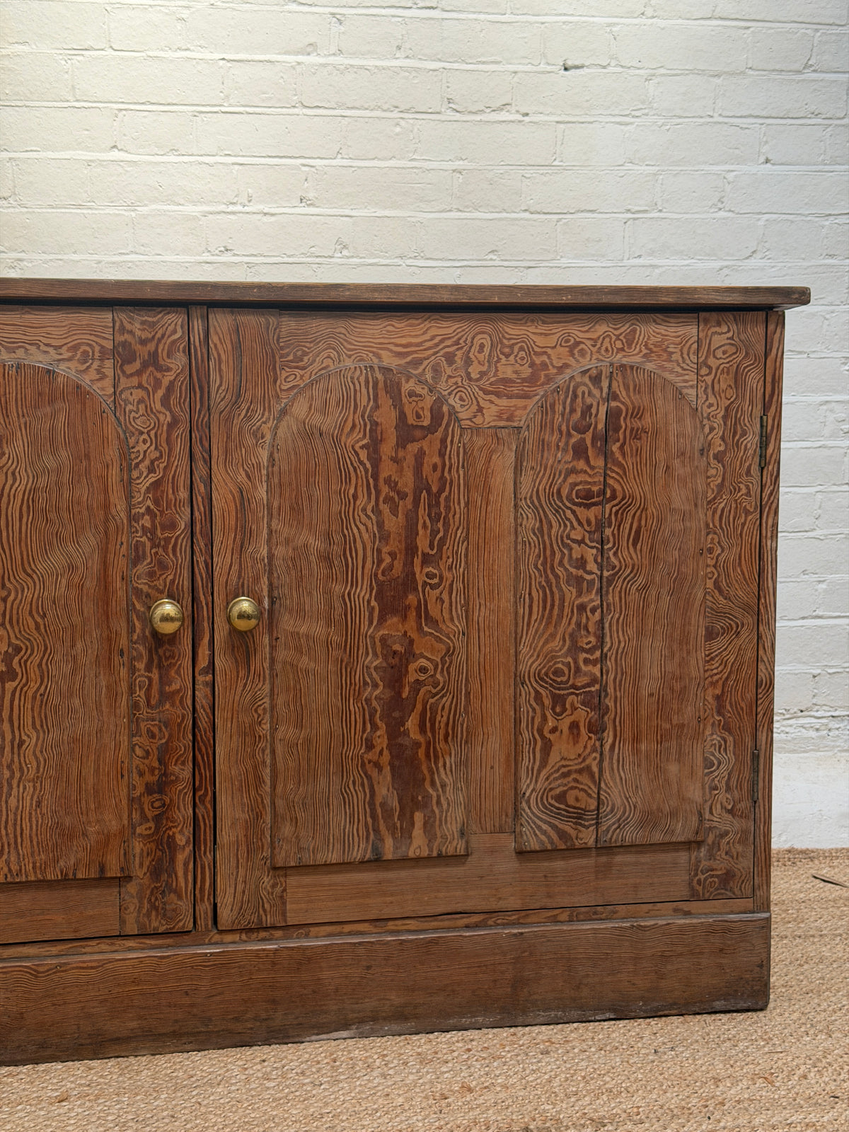 LARGE PINE ENGLISH SIDEBOARD