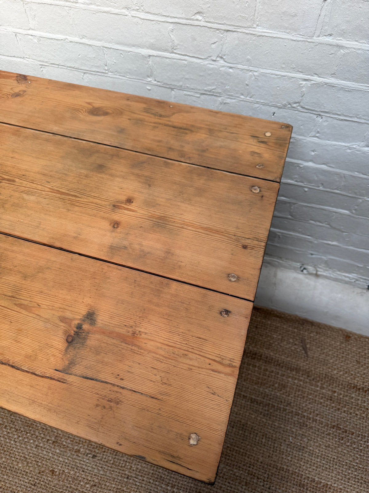 LARGE PINE ENGLISH SIDEBOARD