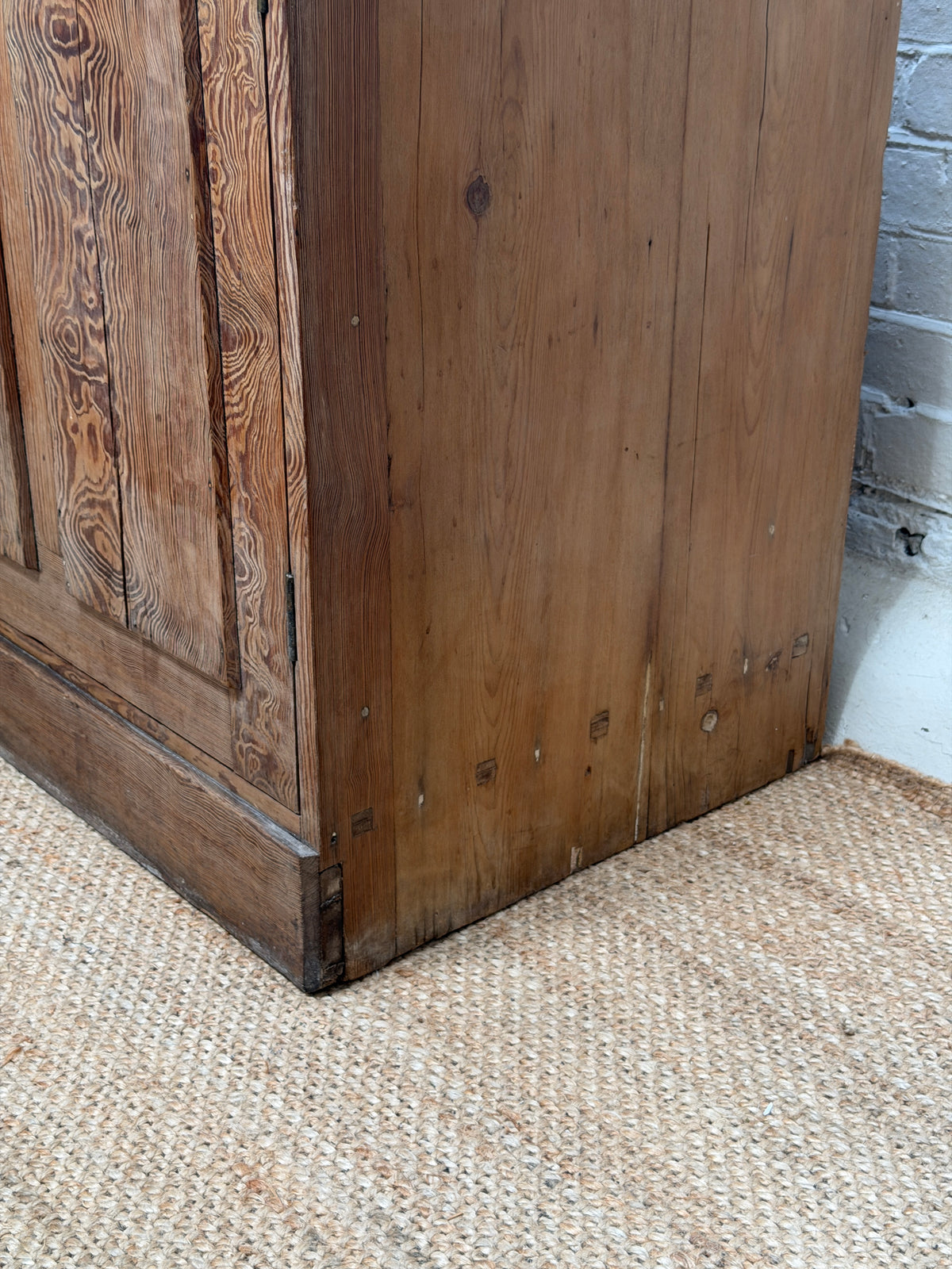 LARGE PINE ENGLISH SIDEBOARD