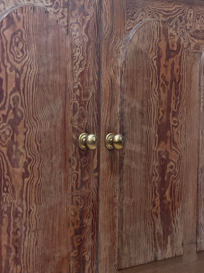 LARGE PINE ENGLISH SIDEBOARD