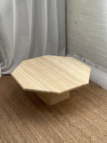 CREAM TRAVERTINE TABLE