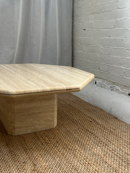 CREAM TRAVERTINE TABLE