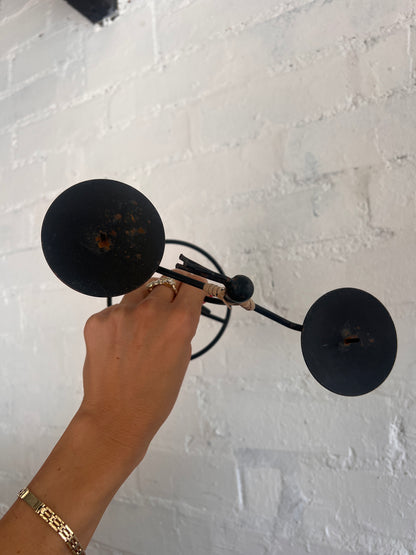 'PERSON IN THE WIND' DANISH CANDLE HOLDER