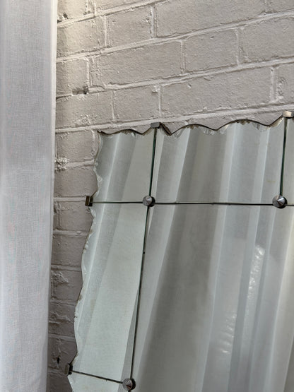 FRENCH 30S SECTIONAL BEVELLED EDGE MIRROR