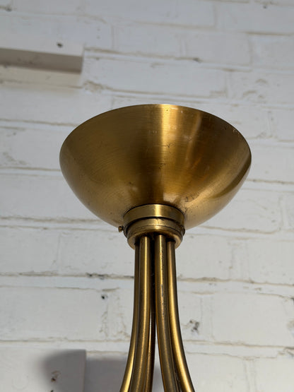 FRENCH CEILING PENDANT WITH GLASS SHADES