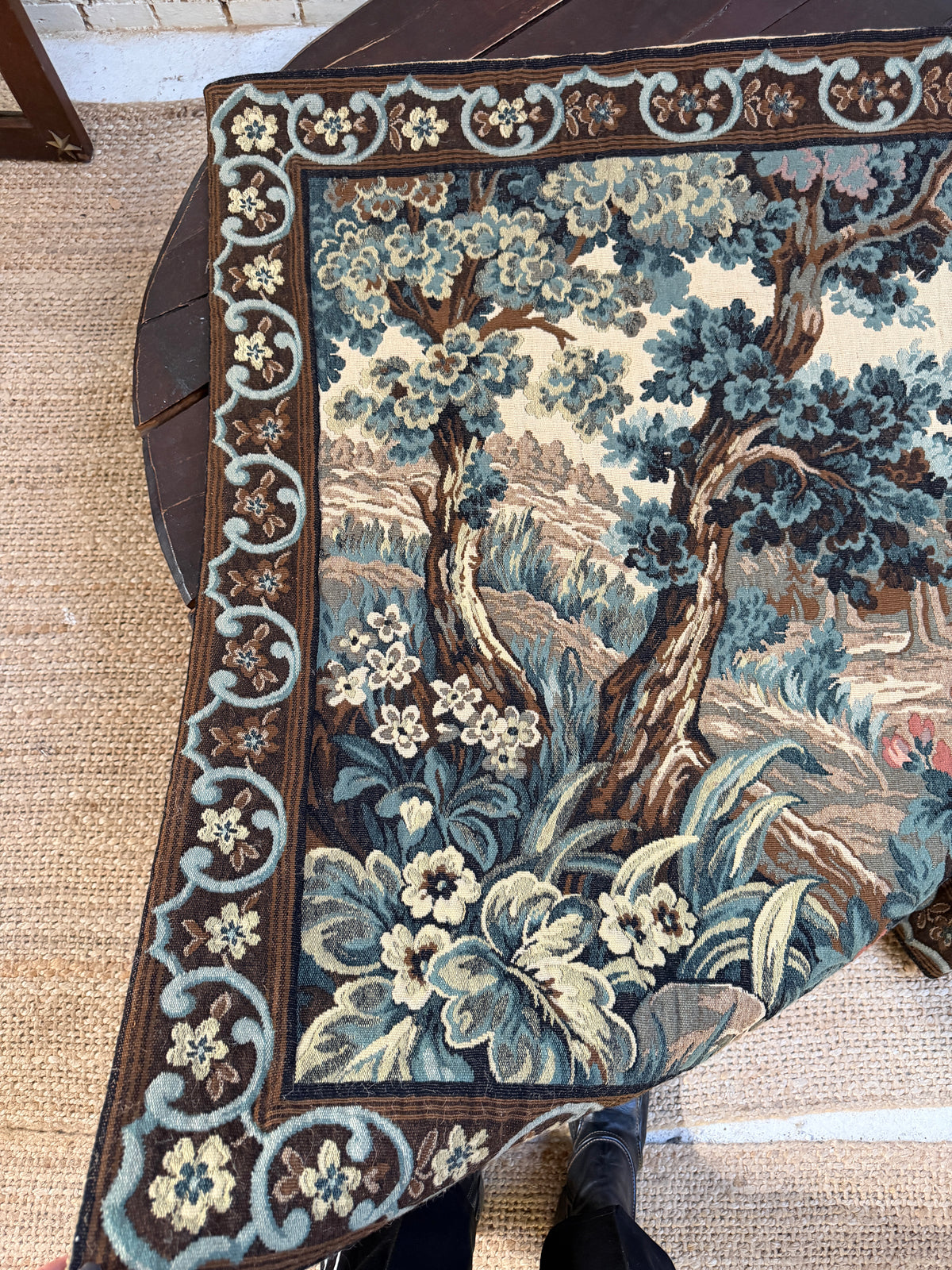 60S FRENCH JACQUARD TAPESTRY