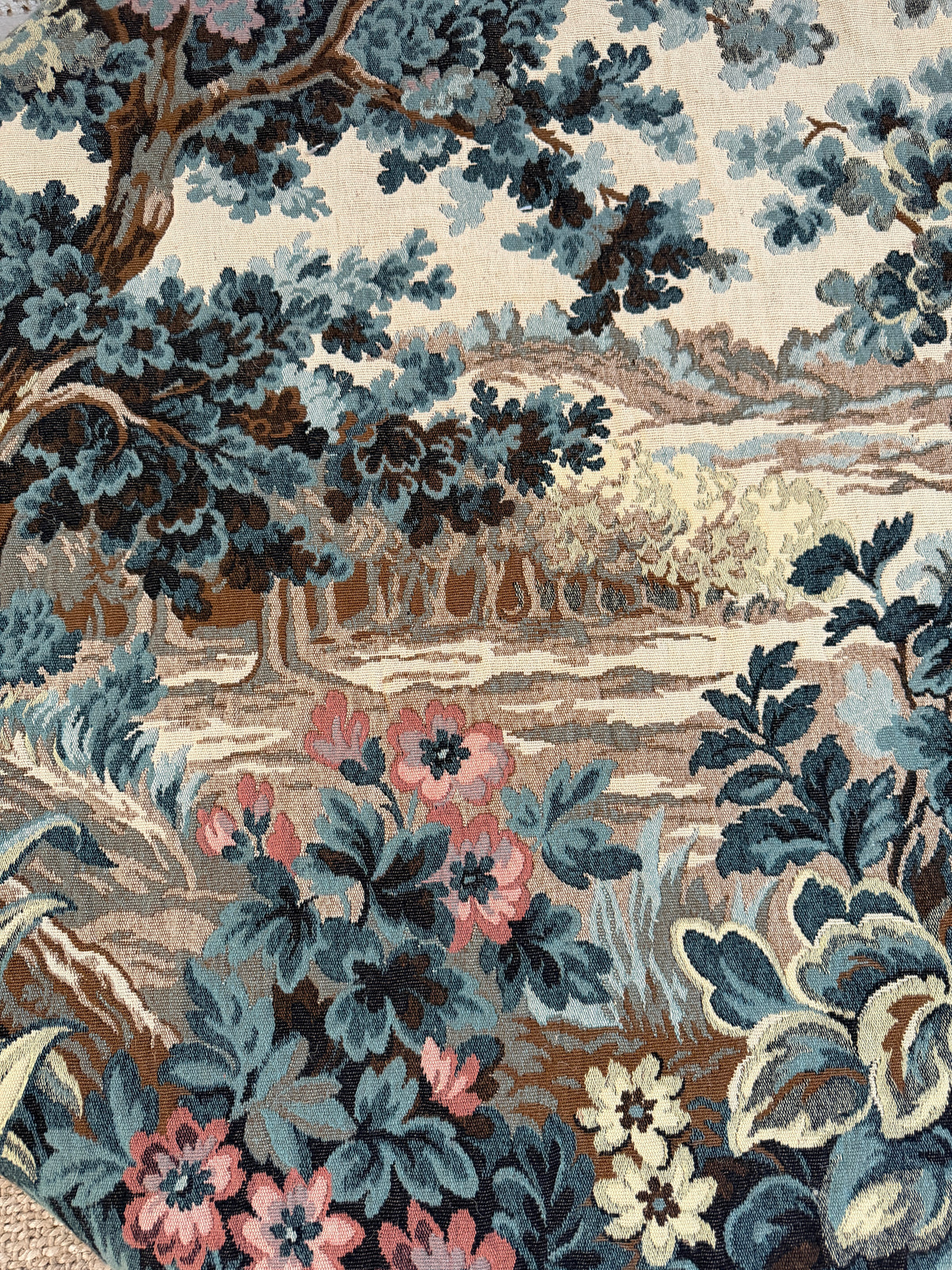 60S FRENCH JACQUARD TAPESTRY