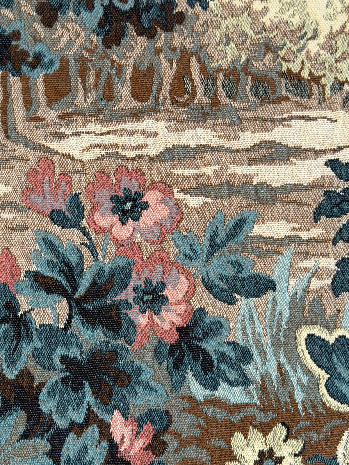 60S FRENCH JACQUARD TAPESTRY