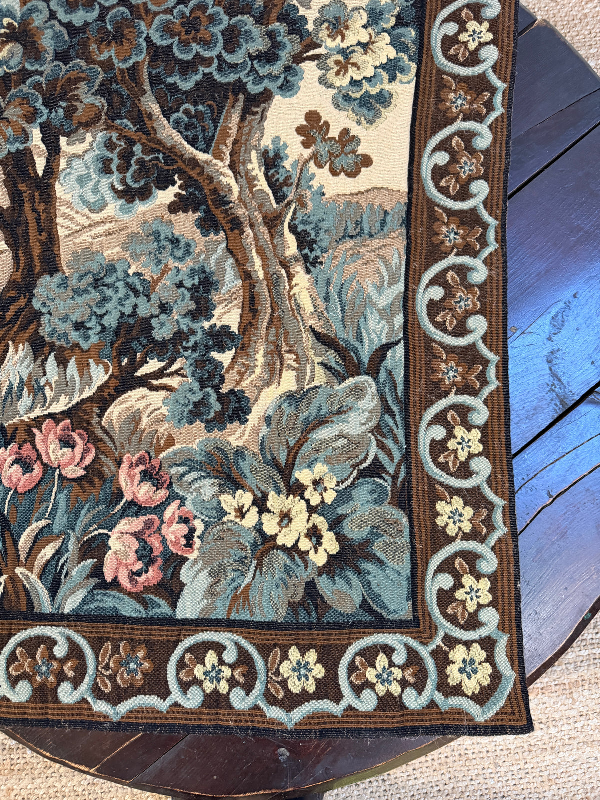 60S FRENCH JACQUARD TAPESTRY