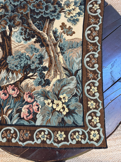 60S FRENCH JACQUARD TAPESTRY
