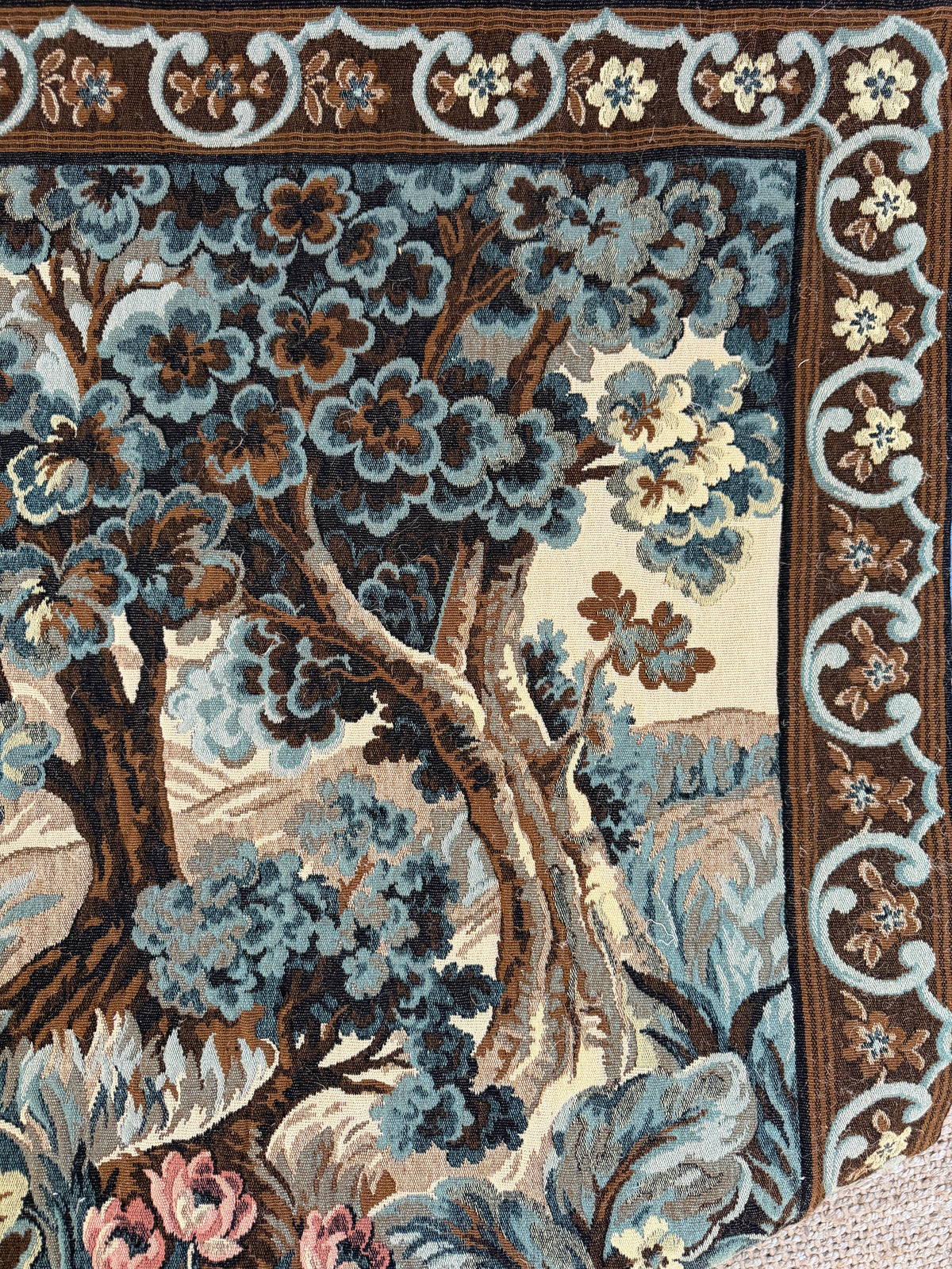 60S FRENCH JACQUARD TAPESTRY