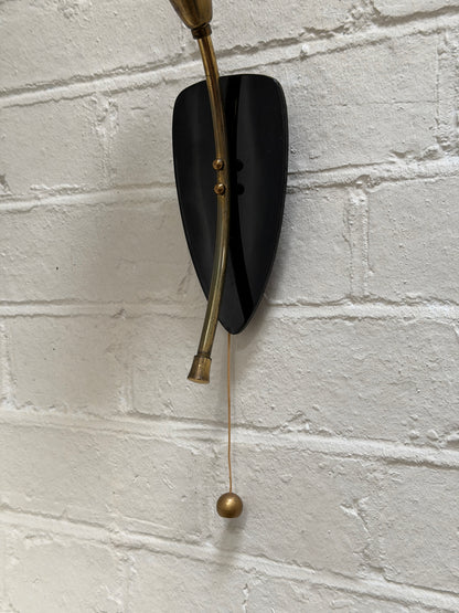 PAIR OF SWEDISH 50S WALL LIGHTS