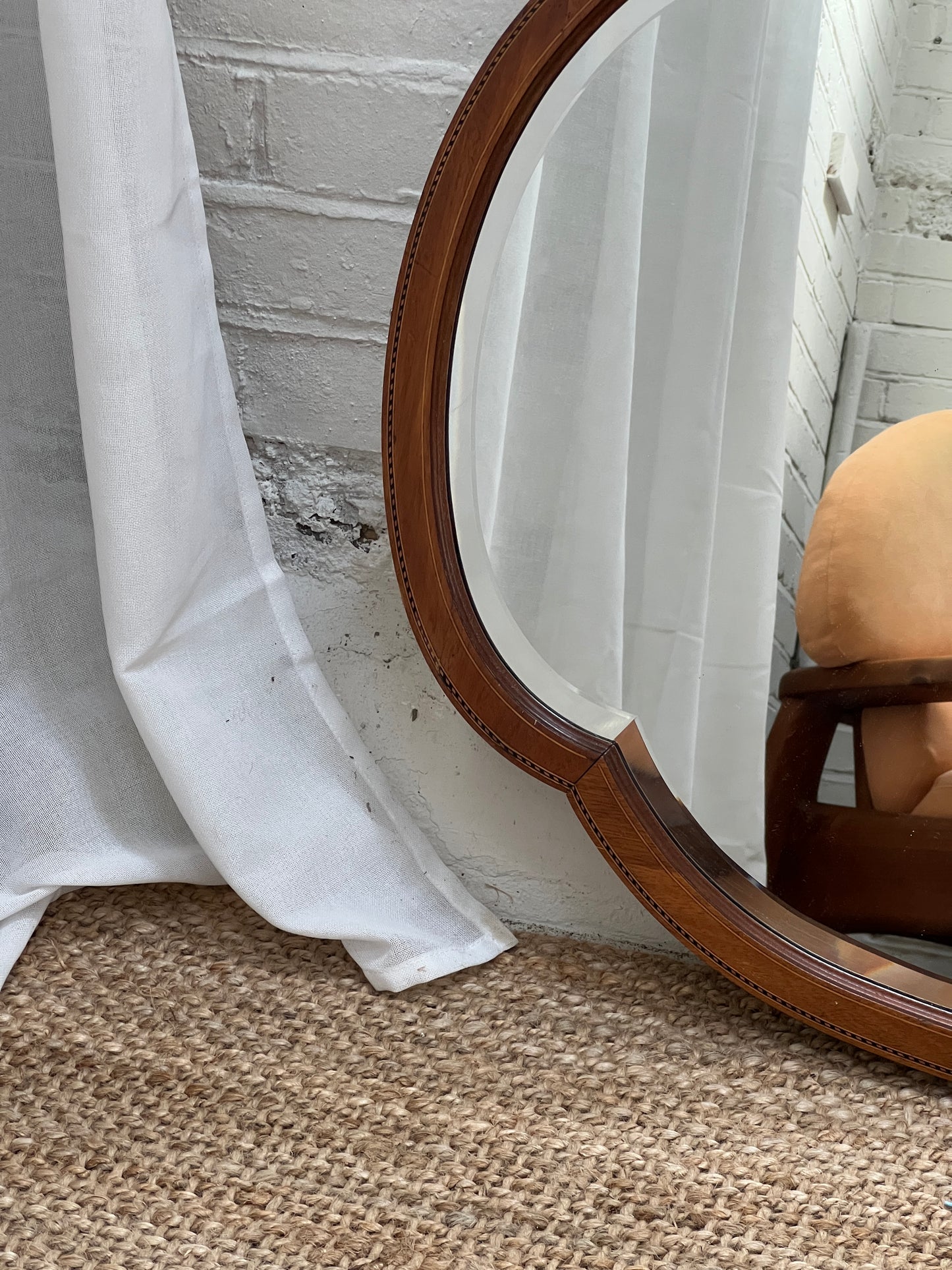 LARGE OVERMANTLE MIRROR