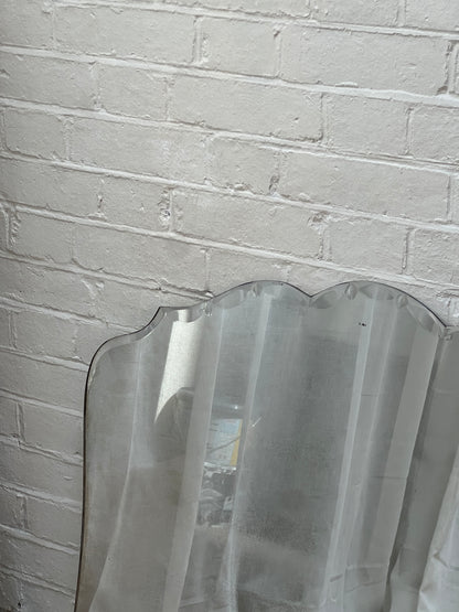 LARGE BEVELLED EDGE FRAMELESS MIRROR