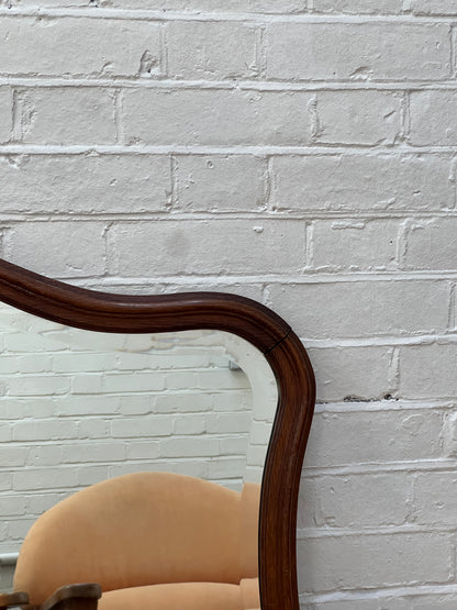 LARGE VICTORIAN MANTLE MIRROR