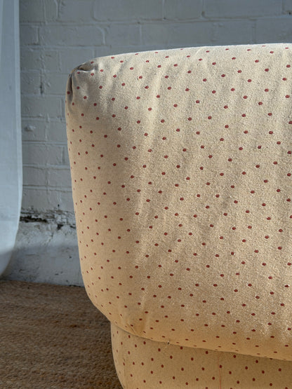 FRENCH PINK POLKA DOT CHAIR – SOLD INDIVIDUALLY