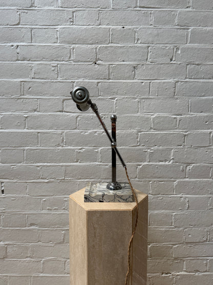 FRENCH ART DECO ADJUSTABLE DESK LAMP