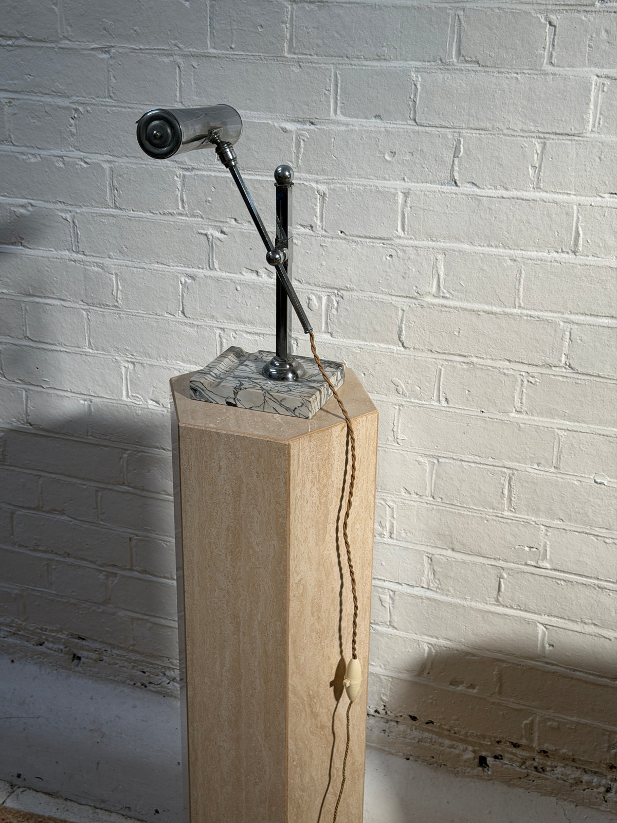 FRENCH ART DECO ADJUSTABLE DESK LAMP