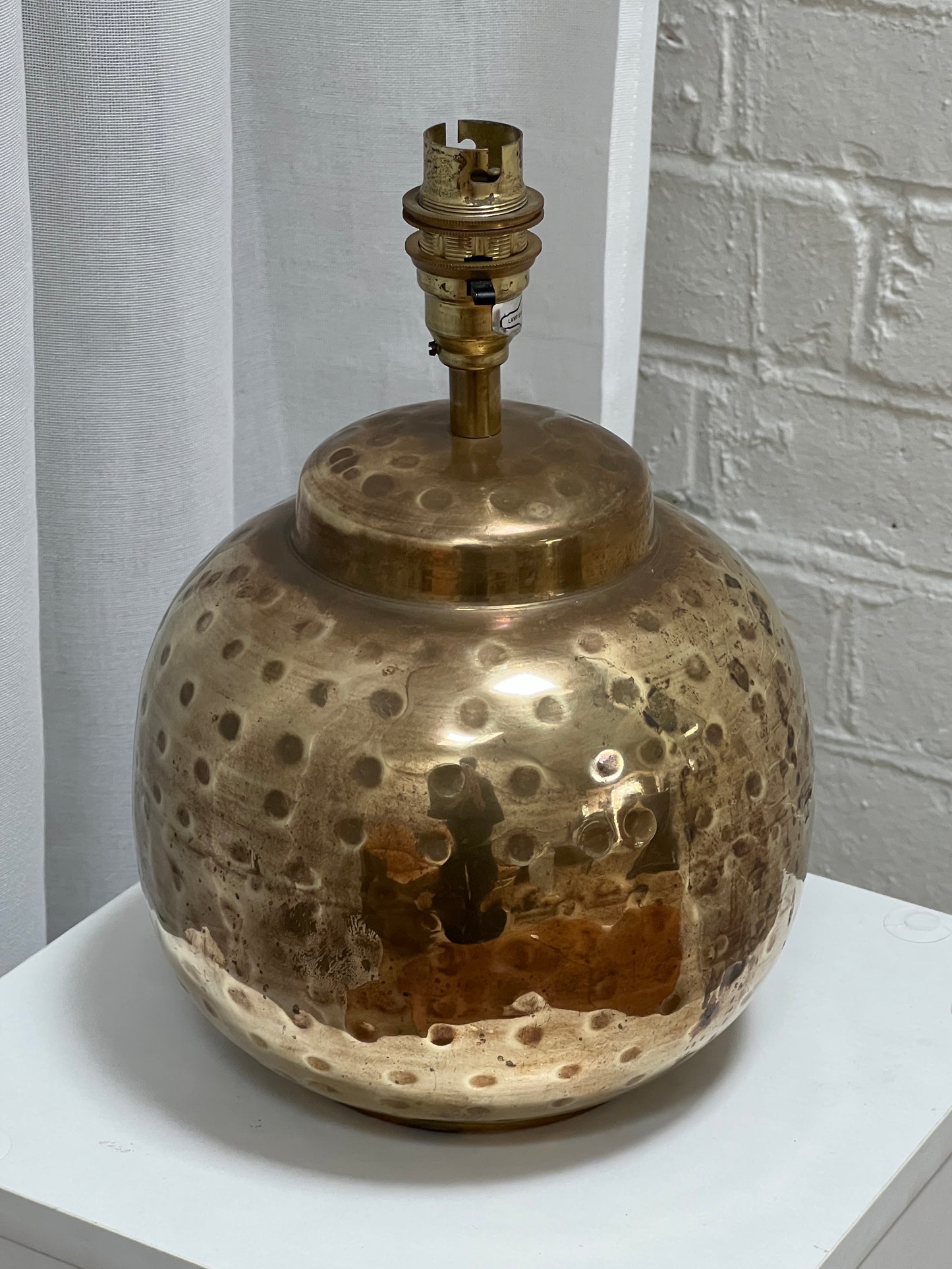 BRASS BALL LAMP