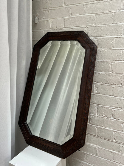 OAK MEANDER PATTERNED MIRROR
